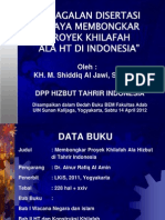 Kegagalan Buku Membongkar Proyek Khilafah