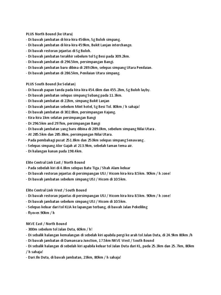 Plus North Bound Pdf