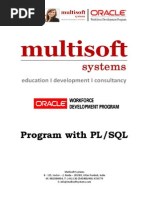 Program With PL/SQL