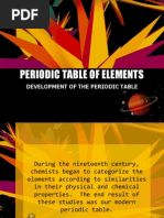 History of the Periodic Table | PDF | Chemical Elements | Periodic Table