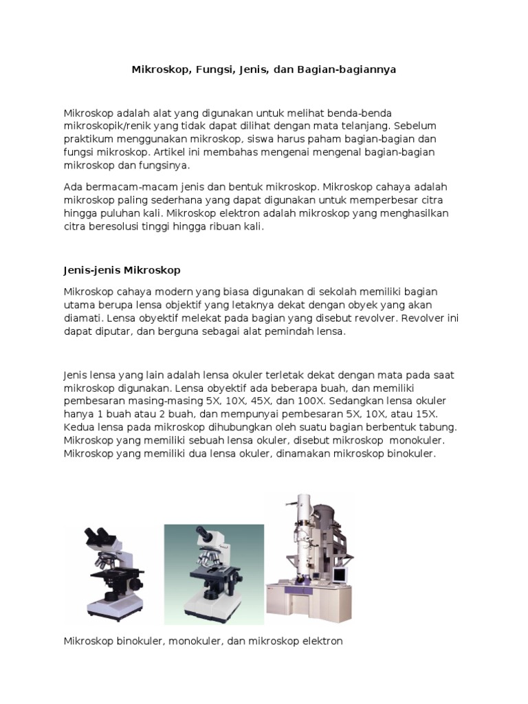 Mikroskop Binokuler Mikroskop Binokuler