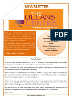 Ullans Centre Newsletter January 2013