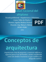 Conceptos de ArquitecturaEXPOCISION XD