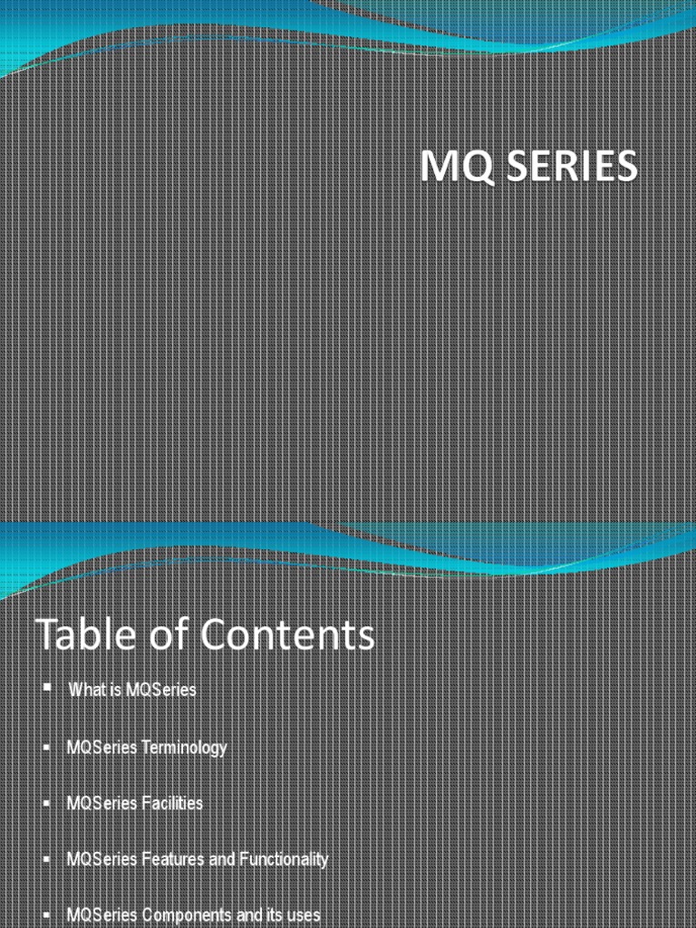 Understanding MQSeries Basics | PDF | Digital Technology | Computer ...