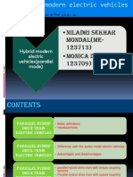 Hybrid Electric Vehicles (Parallel Mode)