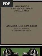 Analisis Del Discurso II