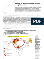 Les Centres D'impulsion de La Mondialisation Et Leurs Périphéries