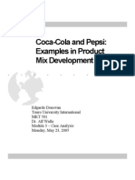 Product Develop of Pepsi