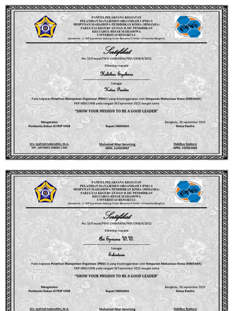 contoh sertifikat 