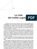 Franquesa, R. - La Crisis Del Modelo Yugoslavo