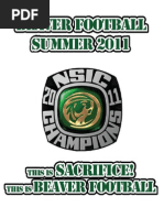 Bemidji State Football Strength and Conditioning Manual