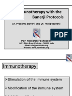 Immunotherapy With Banerji Protocol