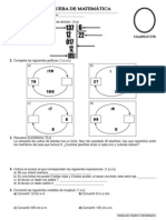 EVALUACION MATEMATICA