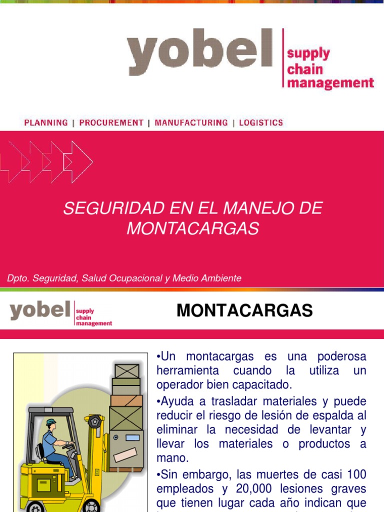 Seguridad en El Manejo de Montacargas | PDF | Máquina elevadora | Science