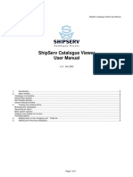 ShipServ Catalogue Viewer