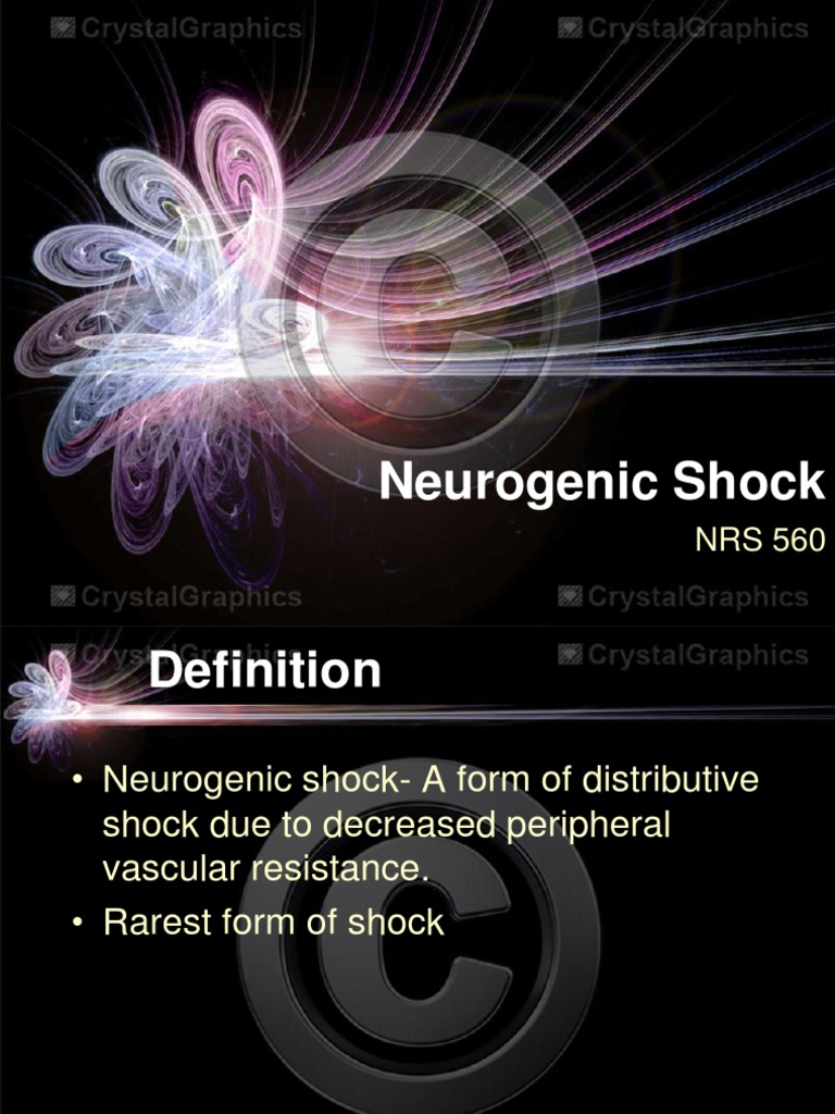 Neurogenic Shock in Critical Care Nursing Shock (Circulatory