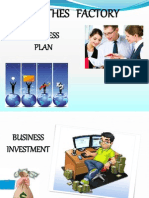 Clothes Factory Business Plan & Investment Guide