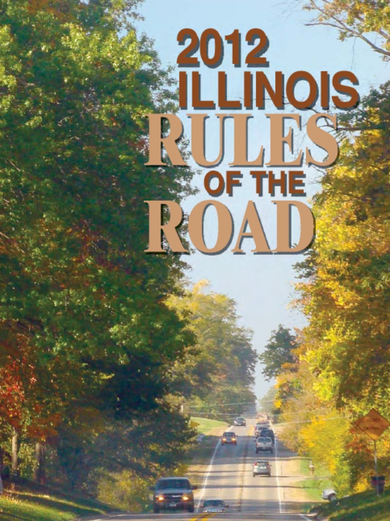 Illinois, Rules of the Road 20122013 Driver's License Identity