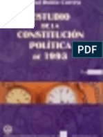 Estudio de La Constitución Política de 1993 - Tomo V / Marcial Rubio Correa