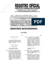 Ley Reformatoria a la Ley Orgánica Electoral y de Organizaciones Políticas de la República del Ecuador