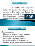 Experimental Method