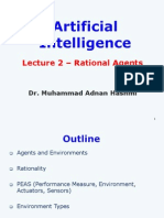 Lecture 2 - Rational Agents: Dr. Muhammad Adnan Hashmi