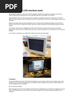 How CRT and LCD Monitors Work