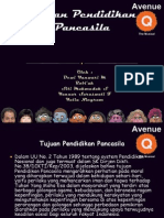 Tujuan Pendidikan Pancasila