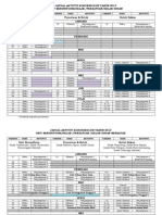 Jadual Aktiviti Kokurikulum Tahun 2013 Unit Beruniform/Kelab /Persatuan/Kelab Sukan