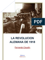 La Revolucion Alemana de 1918