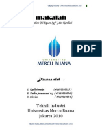 Download Contoh Makalah Analisis Chi Square   2   Dan Korelasi Dalam Teknik Industri  by Rudini Mulya SN118658932 doc pdf