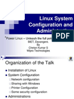 Linux System Configuration and Administration 2