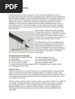 Wiring Insulation Types and Ratings | PDF | Electrical Wiring ...