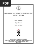 Download Soal Pembahasan Olimpiade Matematika Provinsi by Desy Kartika SN118670579 doc pdf