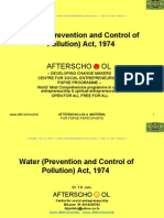 Water (Prevention and Control of Pollution) Act, 1974