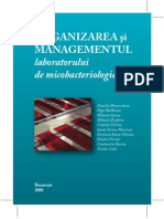 Organizarea Si Managementul Labaratorului