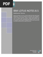 Guia de usuario de Lotus Notes 8.5