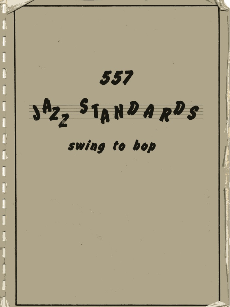 557 Standards Swing To Bop Pdf