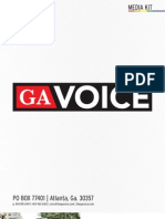 GA Voice Media Kit - 2013 National Print