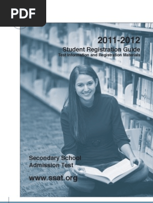 SSAT Student Guide