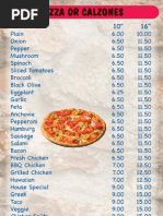 Download Spencer Pizza House and Seafood Menu by Cossin Media SN118696811 doc pdf