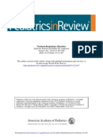 Desordenes Respiratorios en El Neonato Pediatrics in Review 2010