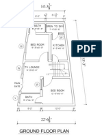 Ground Floor Plan Dimensions and Layout