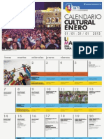 Calendario Lima Cultura - Enero