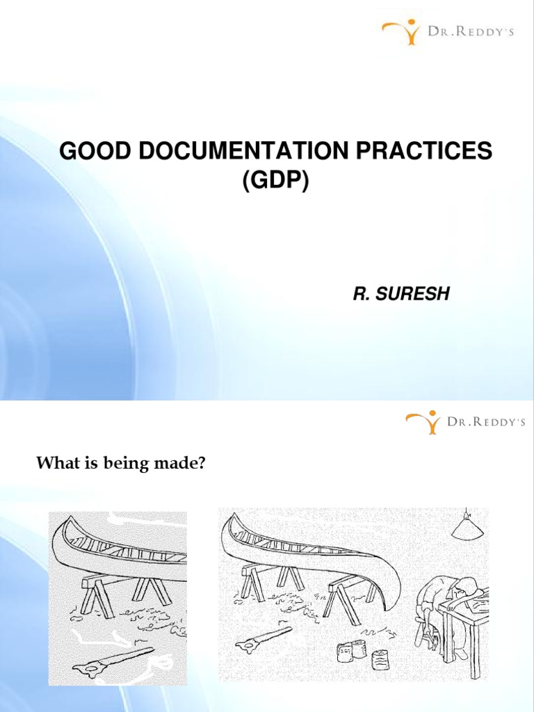 Good Documentation Practices Overview | PDF | Facilitator | Quality ...