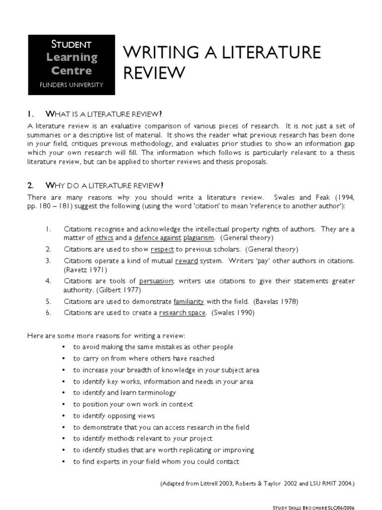 Lit Review | PDF