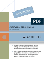 Actitudes, Personalidad