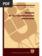 1990 Emilio Rabasa - Historia de Las Constituciones Mexicanas Libro Completo