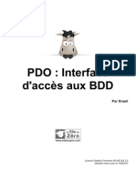 Pdo Interface D Acces Aux BDD