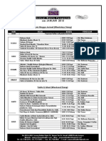 Jadual Waktu YT JANUARI 2013